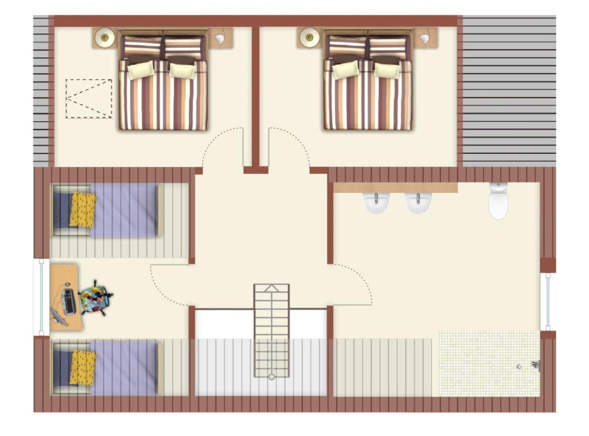 Sommerhaus Am Bach Росток Екстер'єр фото